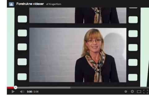 Video om videoproduktion Lene Krüger